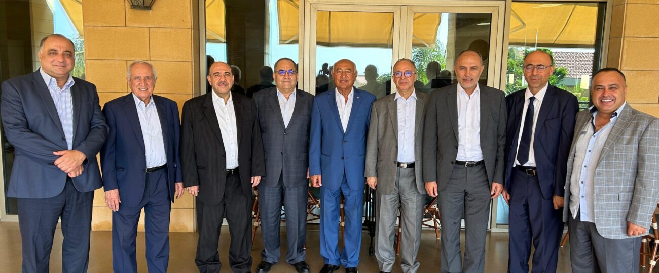 محمد صالح وعلي العبد الله في لقاء مع عدد من السفراء العرب ثروة لبنان الحقيقية هي علاقاته بالأشقاء العرب